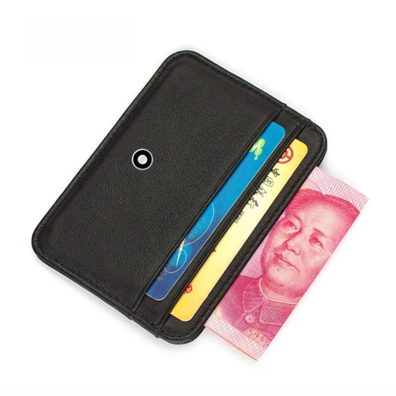 Leather Wallet Men - محفظة رجالية فاخرة عالية الجودة من