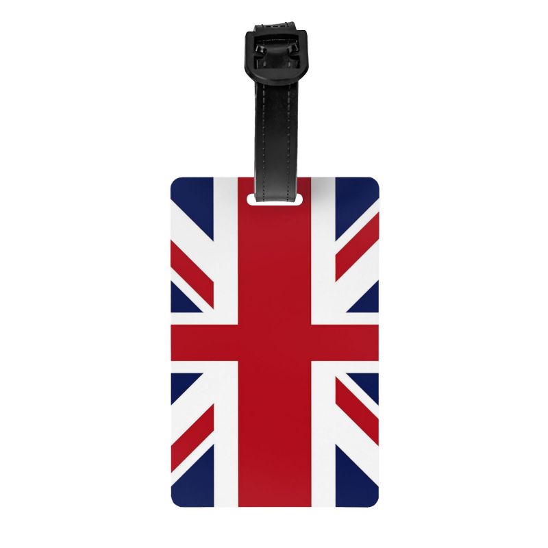 Travel Luggage Set - بطاقة تعريف أمتعة بتصميم علم المملكة