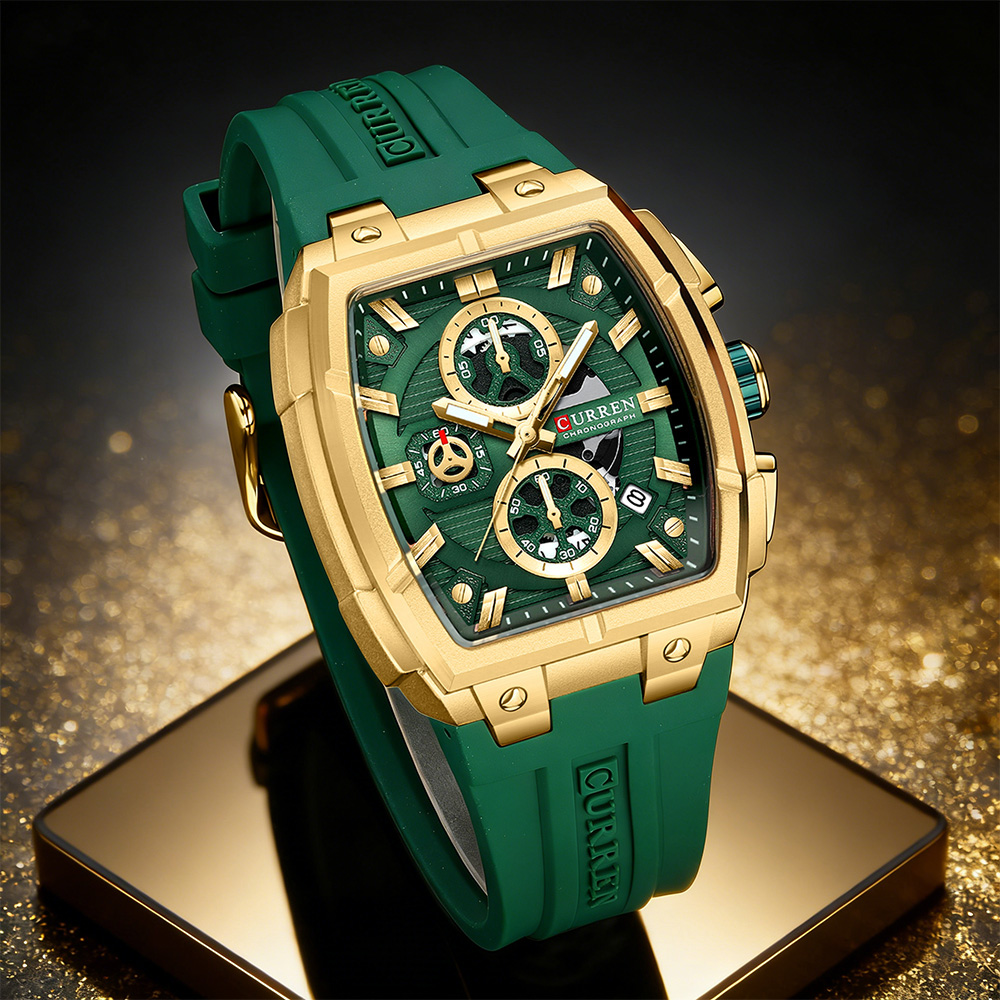 Luxury Watch Men - ساعة CURREN الفاخرة للرجال، ساعة يد