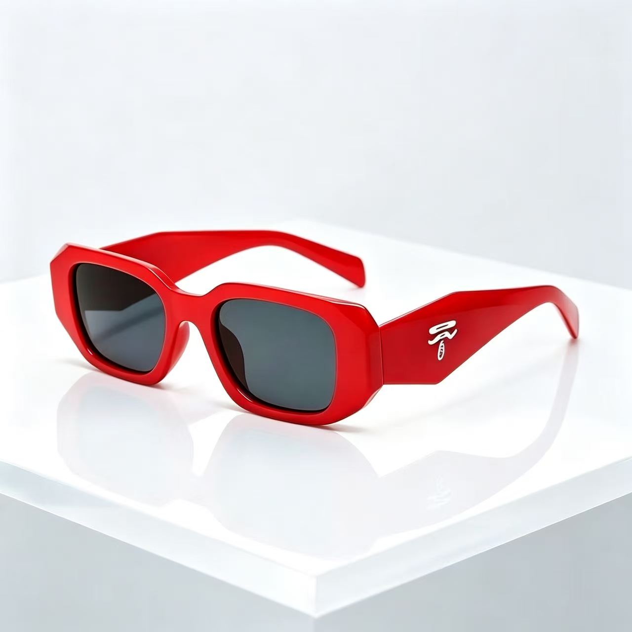 Designer Sunglasses - نظارات شمسية كلاسيكية مربعة الشكل للجنسين،