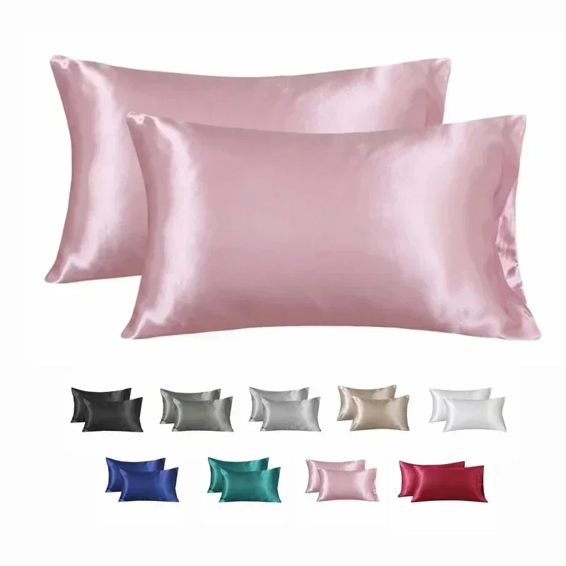 Silk Pillowcase - غطاء وسادة حريري 100% غطاء وسادة