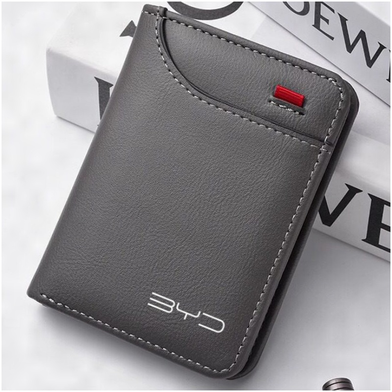 Leather Wallet Men - محفظة جلدية للرجال لحمل المستندات من