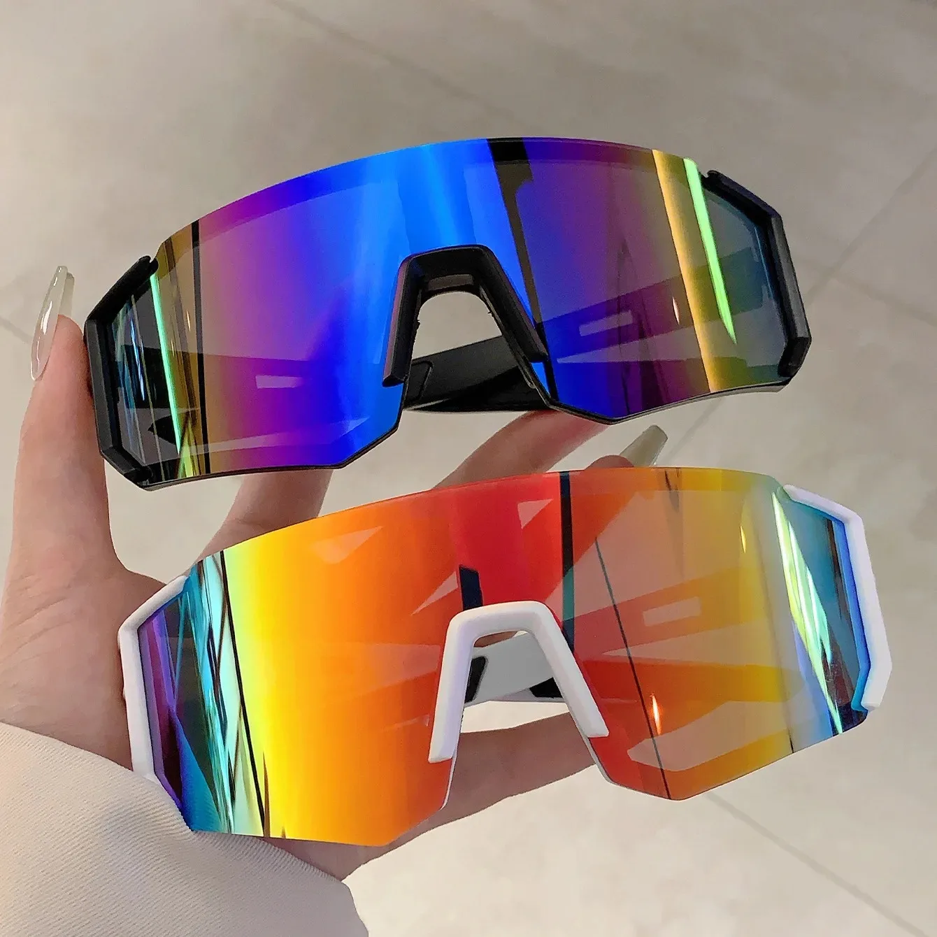 Sunglasses Uv400 - نظارات شمسية رياضية خارجية للرجال خفيفة