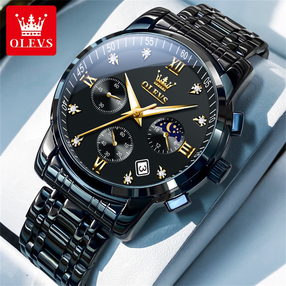 Luxury Watch Men - ساعات OLEVS الشهيرة للرجال من الفولاذ