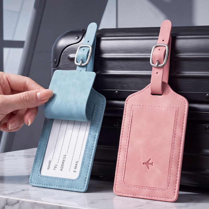 Travel Luggage Set - علامة أمتعة من الجلد الصناعي للرجال