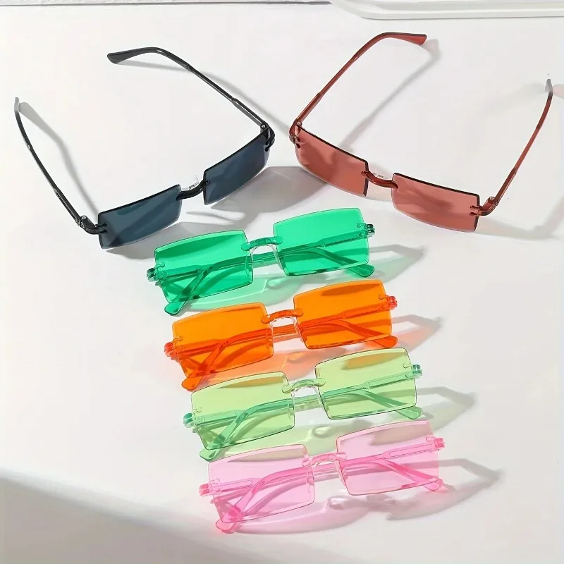 6 قطع من النظارات الشمسية المس - مراجعة Sunglasses Uv400 وسعره