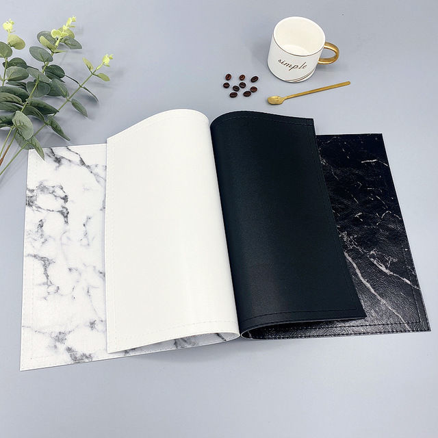 وسادة فاخرة عازلة للحرارة من ا - مراجعة Marble Coaster Set وسعره