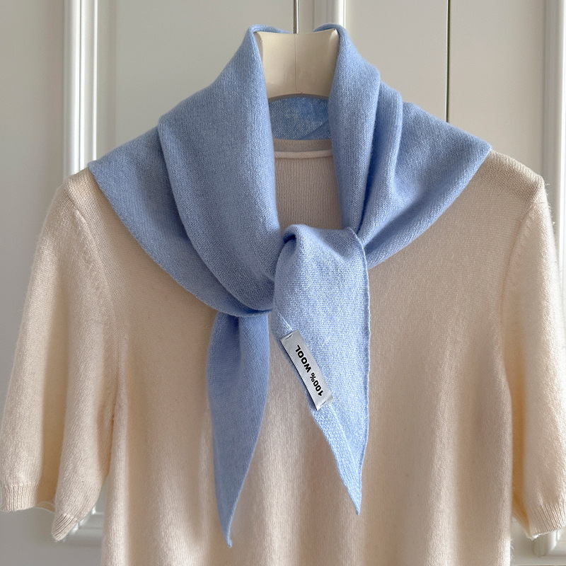 وشاح محبوك المرأة 100% الصوف ا - مراجعة Cashmere Scarf وسعره