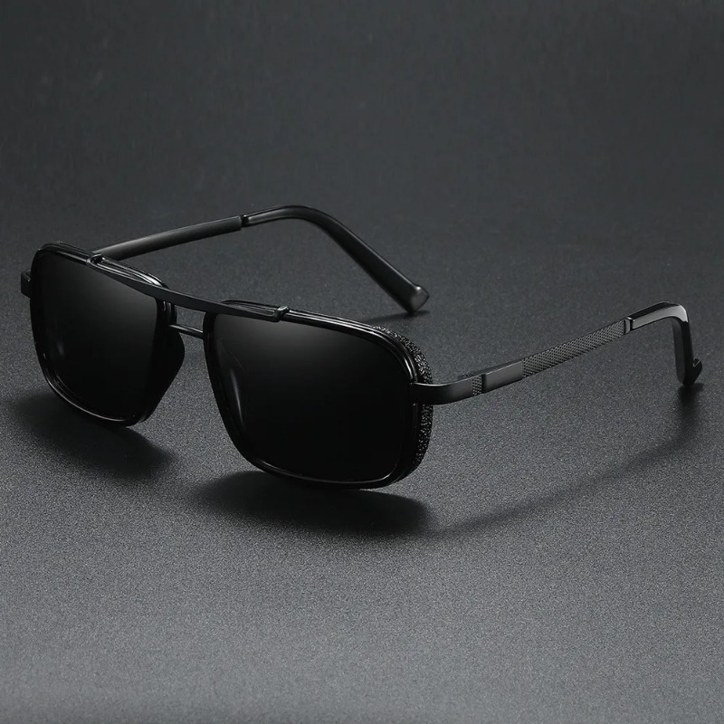 نظارات شمسية رجالية فاخرة مستط - مراجعة Sunglasses Uv400 وسعره