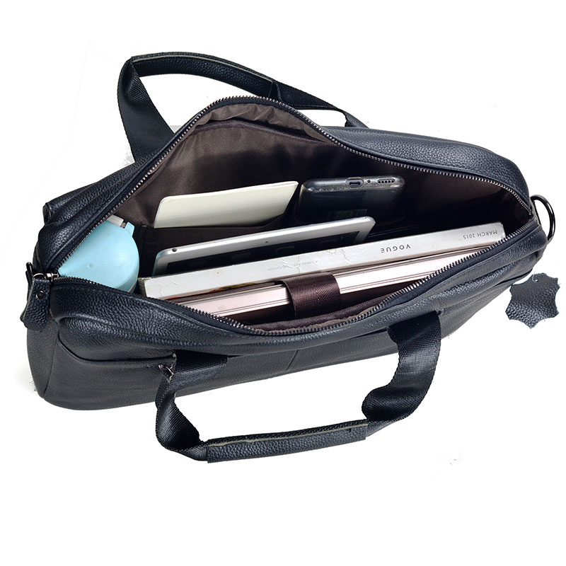 الرجال كبيرة جلد طبيعي حقيبة ي - مراجعة Leather Briefcase وسعره