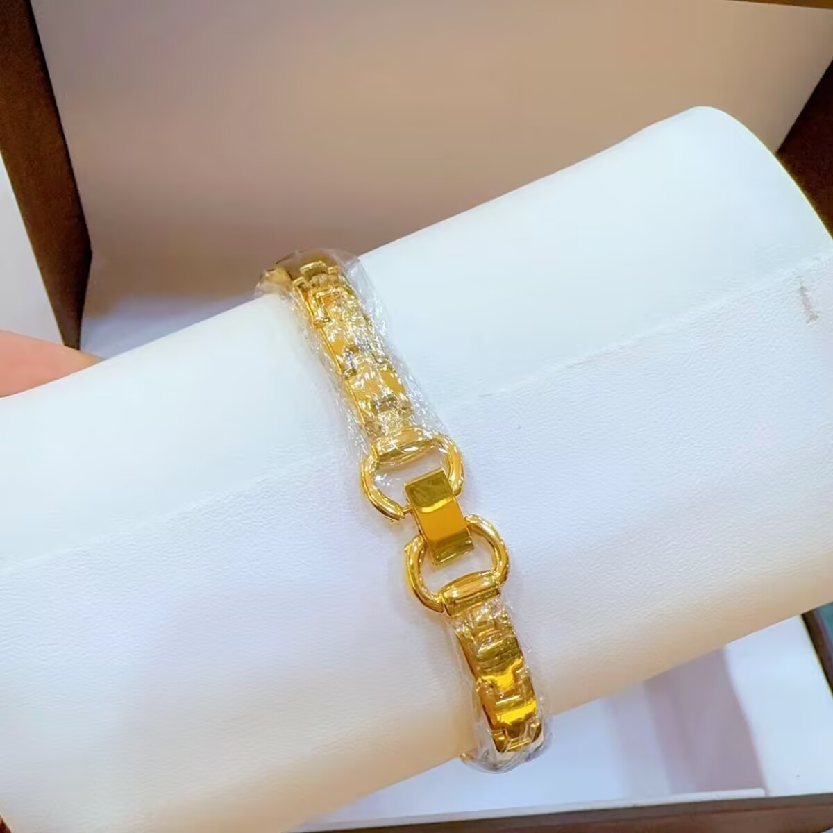 ساعة فرنسية جديدة مطلية بالذهب - مراجعة Gold Plated Jewelry وسعره