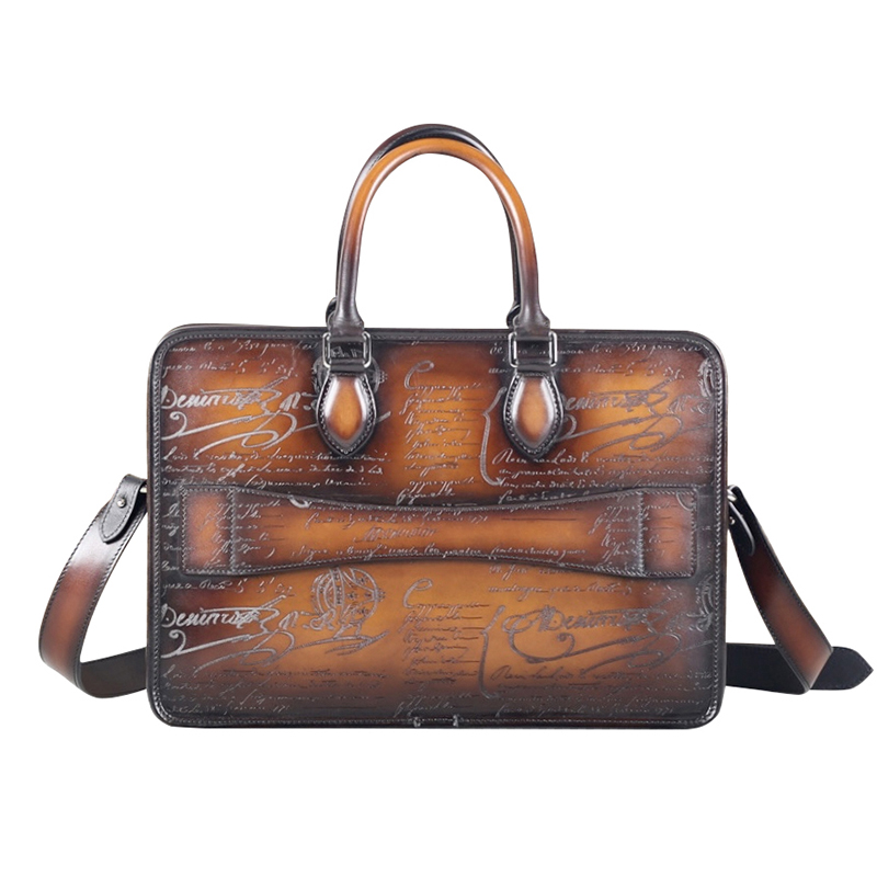 DIMY 2025 الرجال حقيبة أعمال ج - مراجعة Leather Briefcase وسعره