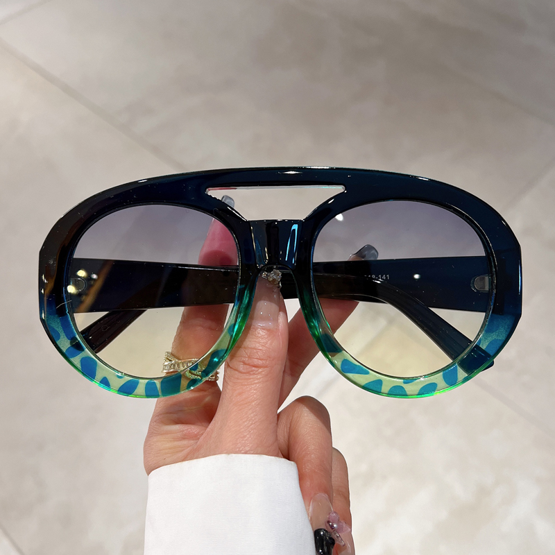 نظارات شمسية دائرية كبيرة الحج - مراجعة Sunglasses Uv400 وسعره
