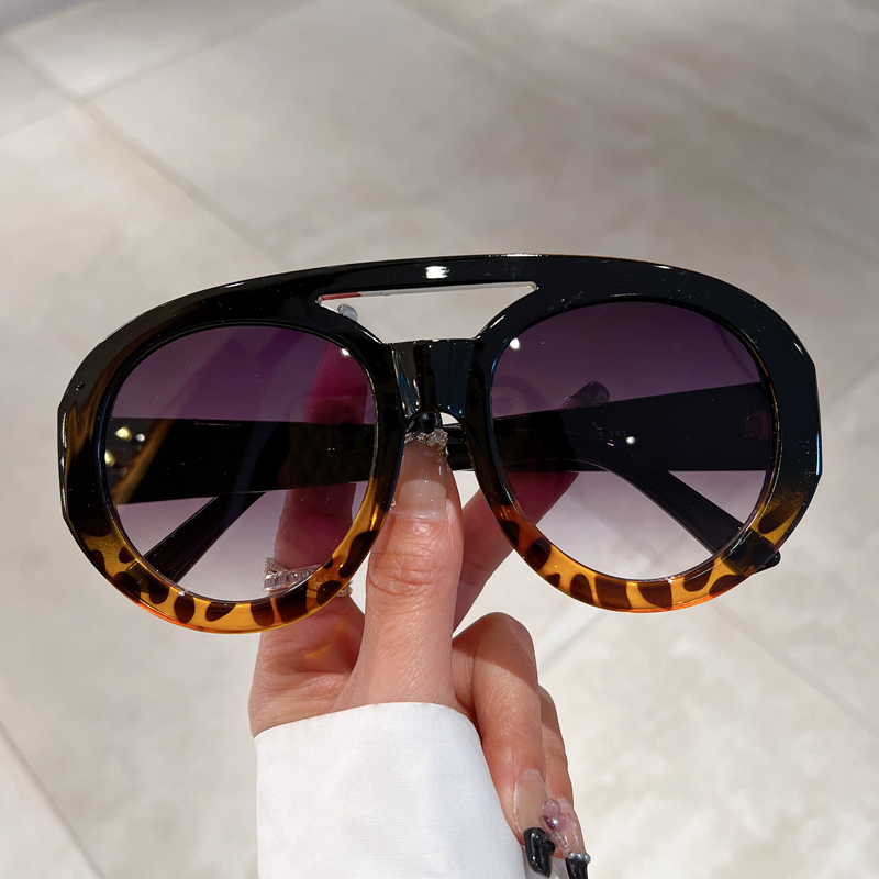 نظارات شمسية دائرية كبيرة الحج - مراجعة Sunglasses Uv400 وسعره