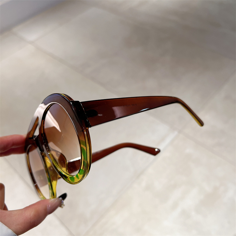 نظارات شمسية دائرية كبيرة الحج - مراجعة Sunglasses Uv400 وسعره