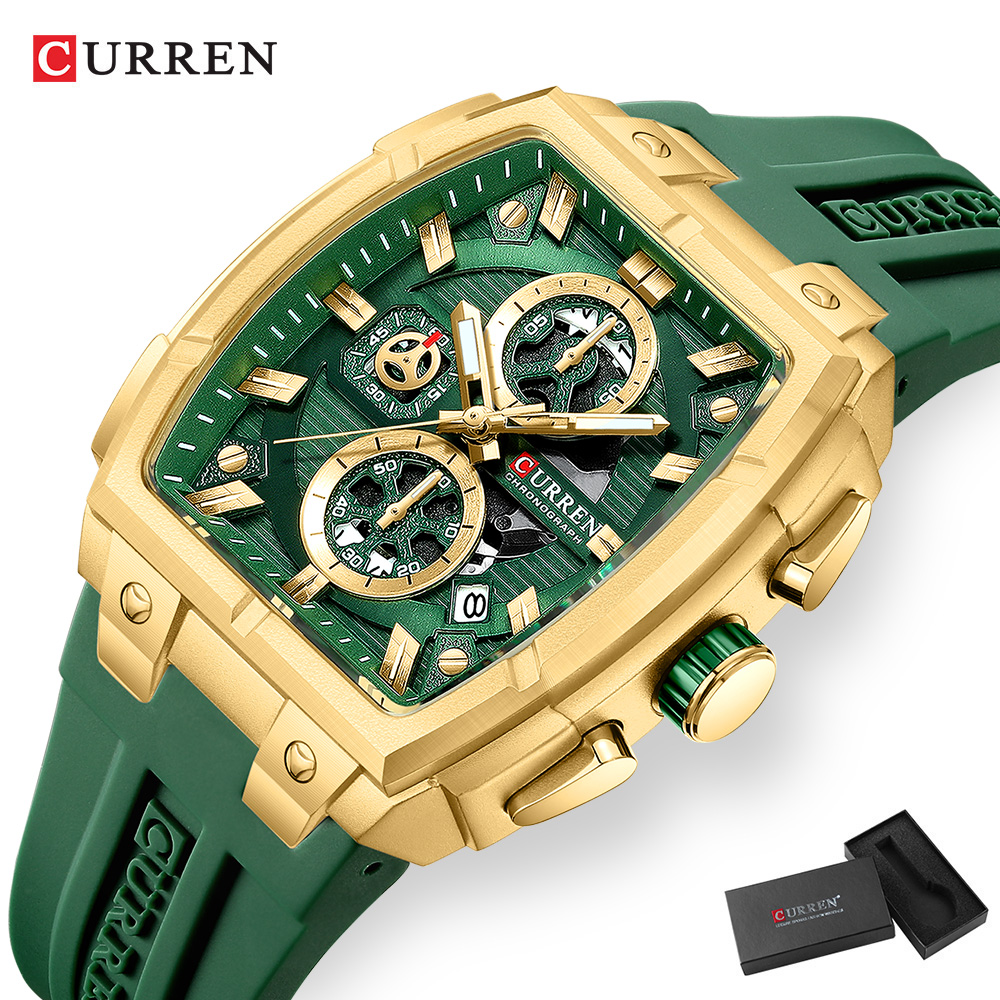 ساعة CURREN الفاخرة للرجال، سا - مراجعة Luxury Watch Men وسعره