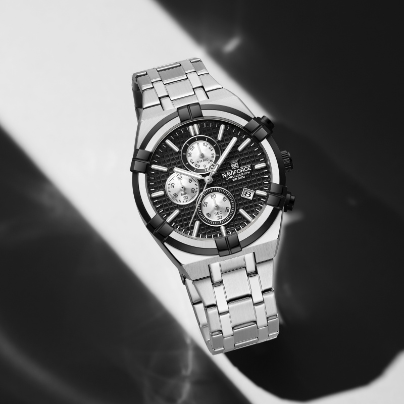 ساعة NAVIFORCE للرجال كوارتز ك - مراجعة Luxury Watch Men وسعره