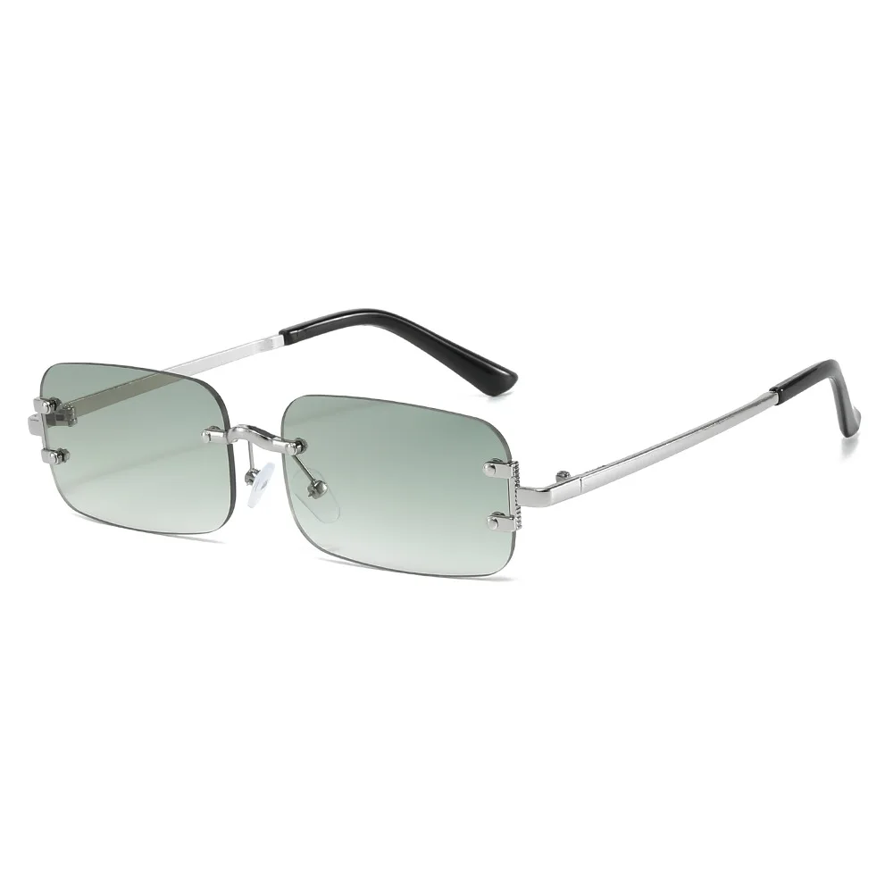 نظارات شمسية مربعة بدون إطار ل - مراجعة Designer Sunglasses وسعره