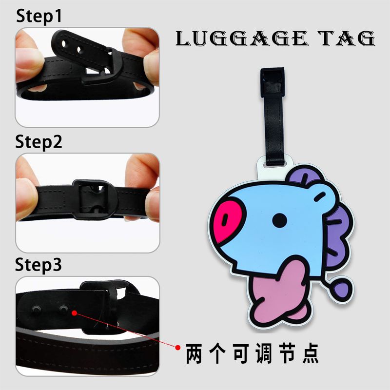 سلسلة مفاتيح كرتونية لطيفة من  - مراجعة Travel Luggage Set وسعره