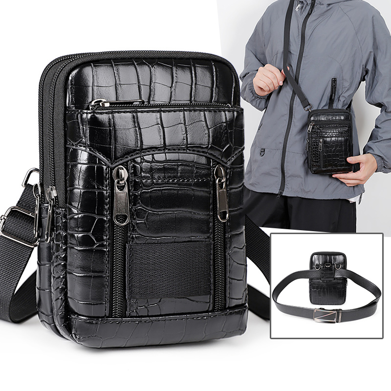 الرجال أنيق التمساح طباعة Cros - مراجعة Leather Wallet Men وسعره