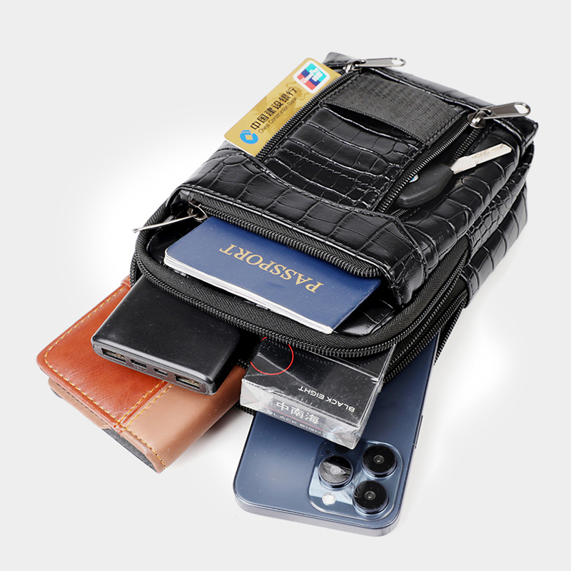 الرجال أنيق التمساح طباعة Cros - مراجعة Leather Wallet Men وسعره