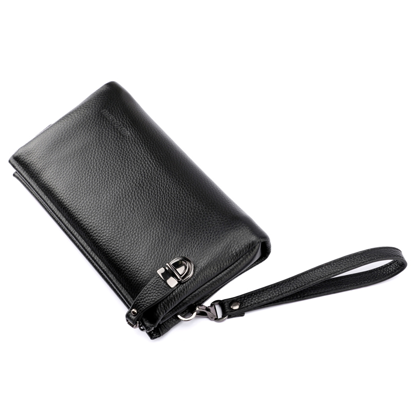 2025 حقيبة اليد الرجال جلد الب - مراجعة Leather Wallet Men وسعره