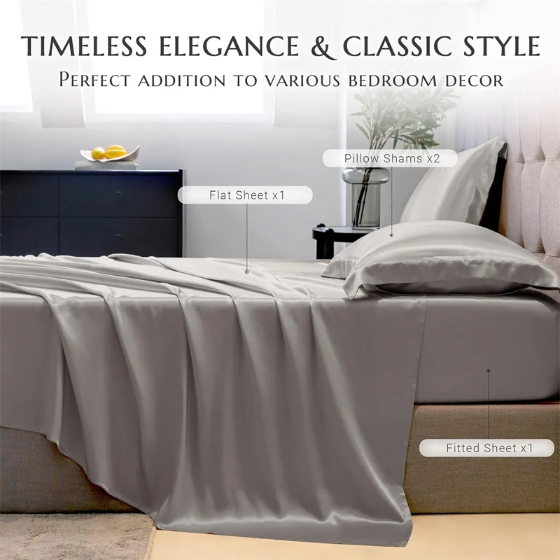 طقم أغطية سرير من حرير التوت 1 - مراجعة Silk Pillowcase وسعره