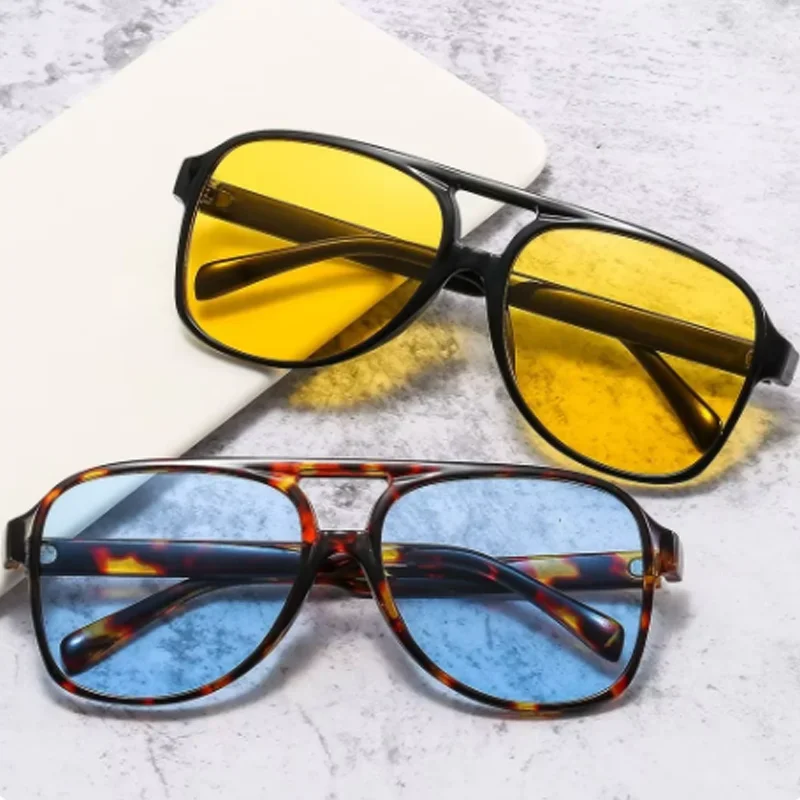 نظارات شمسية عصرية للجنسين، تو - مراجعة Sunglasses Uv400 وسعره