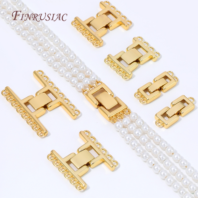 مشبك متعدد الطبقات مطلي بالذهب - مراجعة Gold Plated Jewelry وسعره