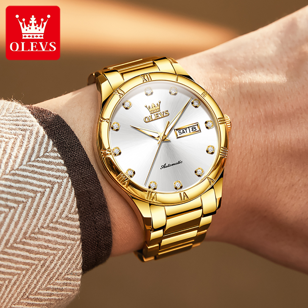 ساعات OLEVS للرجال فاخرة كاجوا - مراجعة Luxury Watch Men وسعره