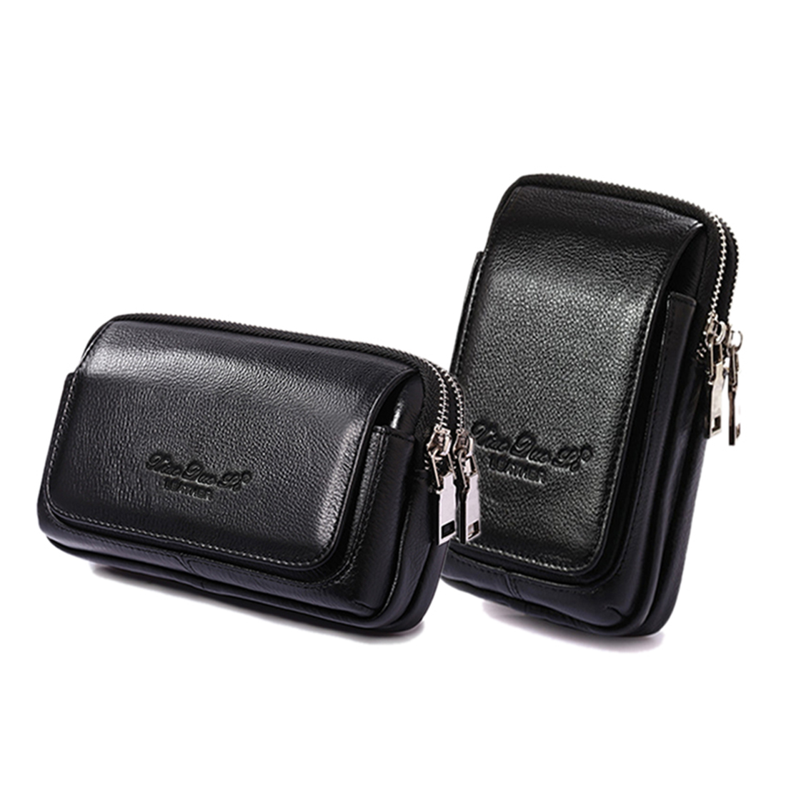 الرجال جلد طبيعي الخصر حزمة مر - مراجعة Leather Wallet Men وسعره