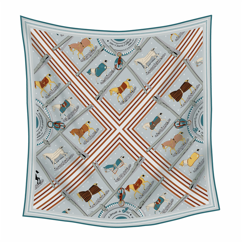 وشاح حريري كشميري مطبوع أنيق ب - مراجعة Cashmere Scarf وسعره