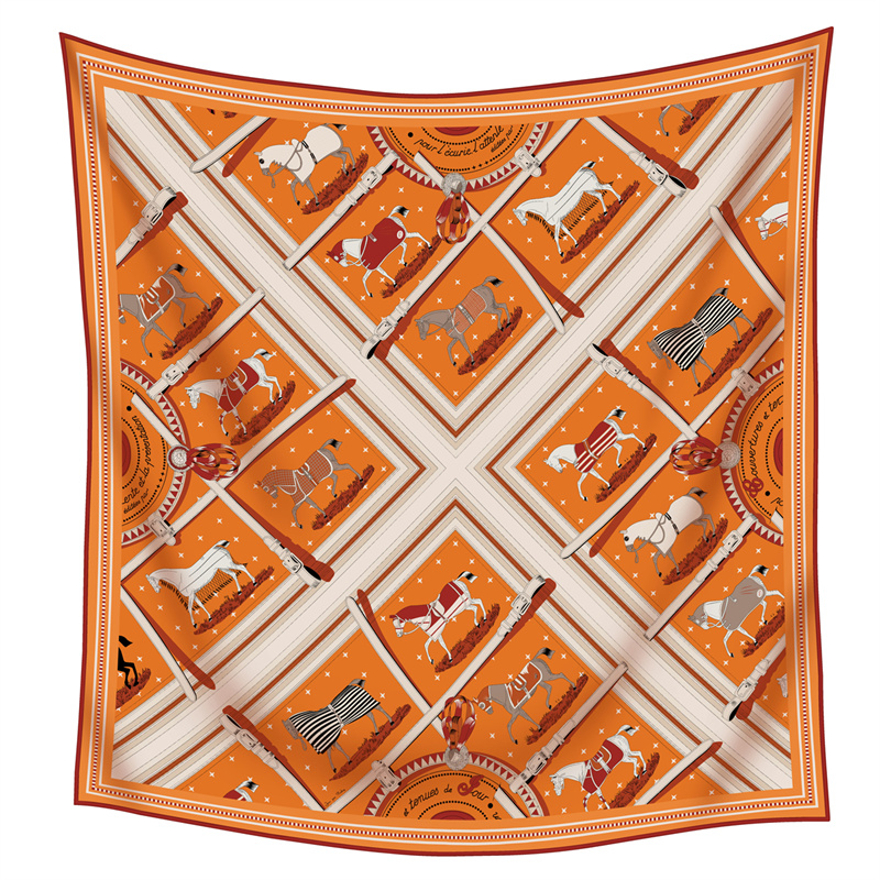 وشاح حريري كشميري مطبوع أنيق ب - مراجعة Cashmere Scarf وسعره
