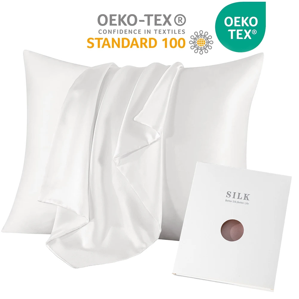 غطاء وسادة من الحرير الطبيعي ا - مراجعة Silk Pillowcase وسعره