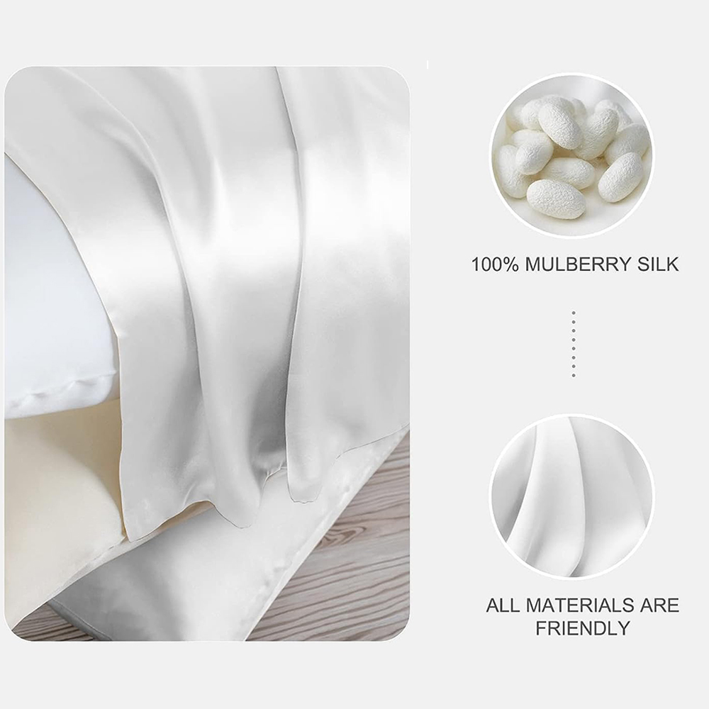 غطاء وسادة من الحرير الطبيعي ا - مراجعة Silk Pillowcase وسعره