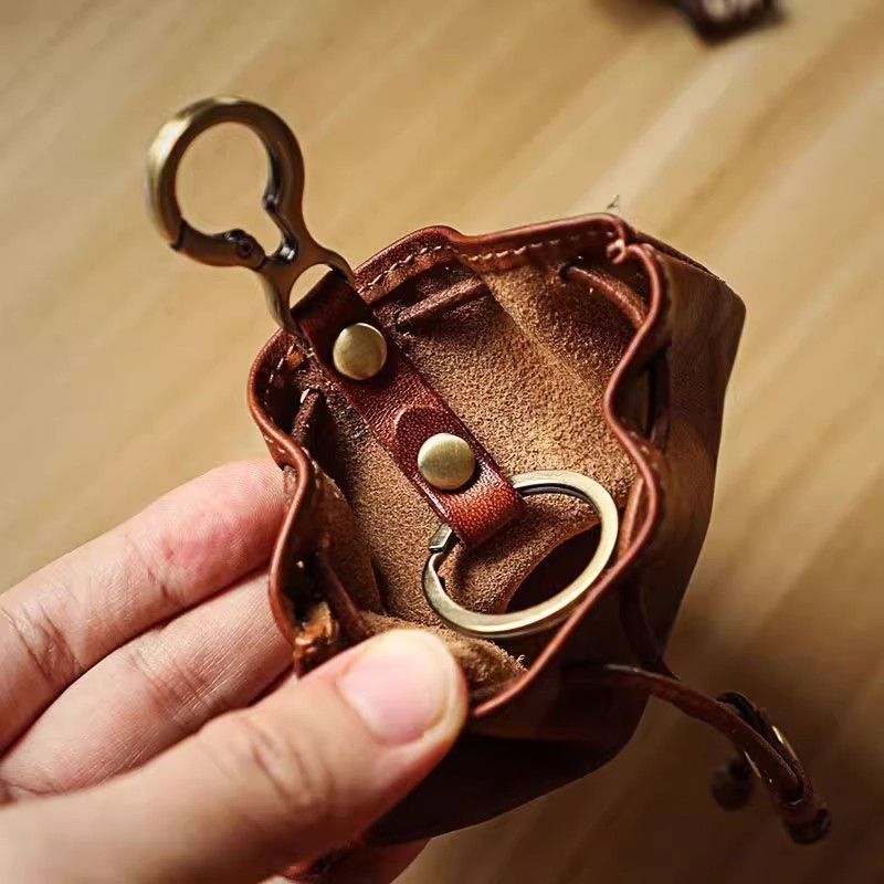 محفظة جلدية ناعمة أصلية على ال - مراجعة Leather Wallet Men وسعره