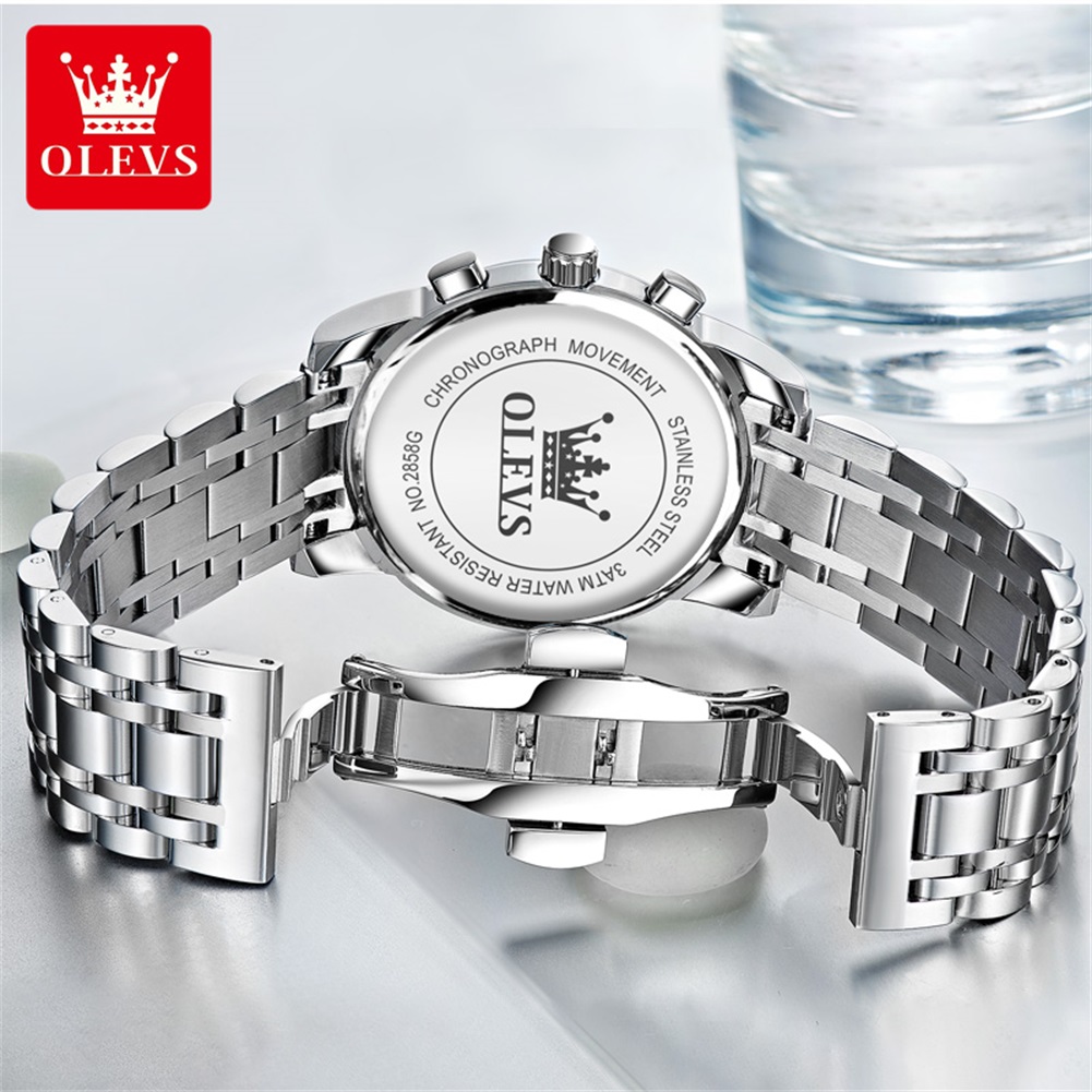 ساعات OLEVS الشهيرة للرجال من  - مراجعة Luxury Watch Men وسعره