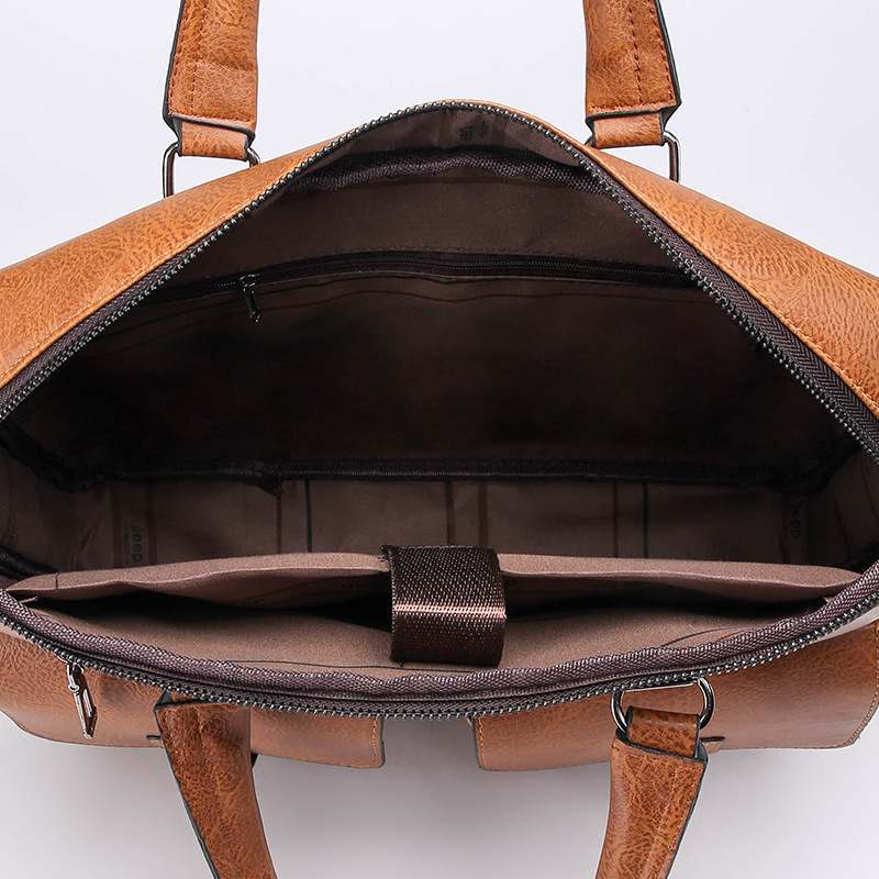 حقيبة يد رجالي جديدة من CFUN Y - مراجعة Leather Briefcase وسعره