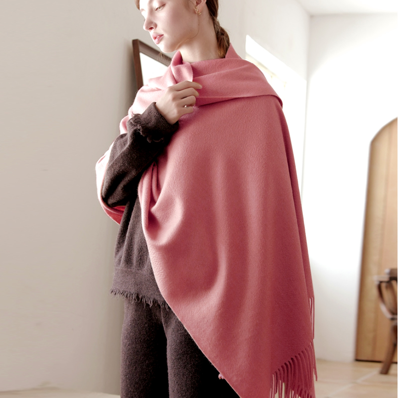 الصوف الشتاء وشاح المرأة شال أ - مراجعة Cashmere Scarf وسعره