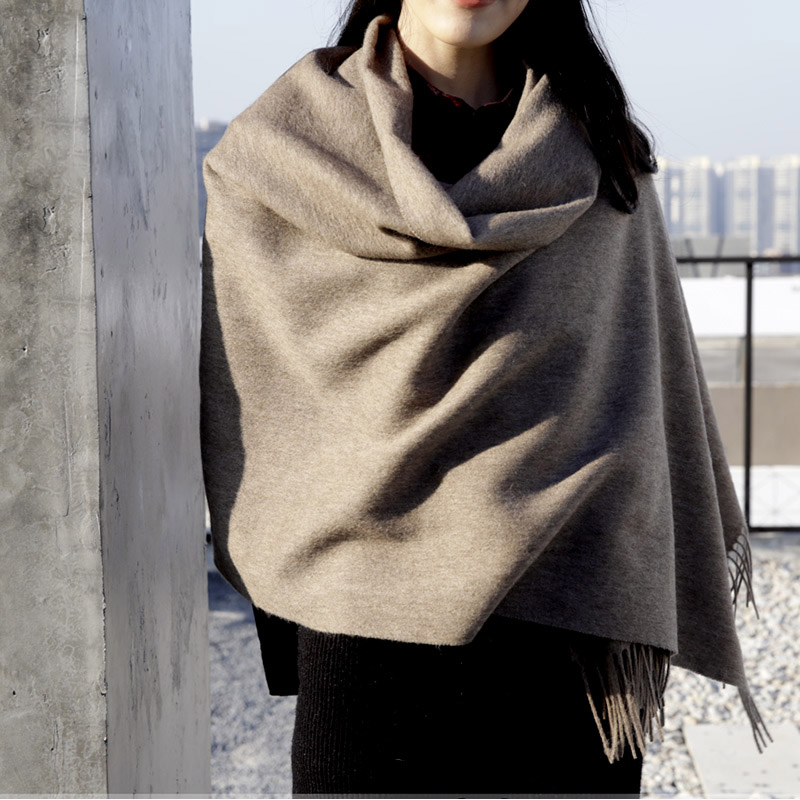 الصوف الشتاء وشاح المرأة شال أ - مراجعة Cashmere Scarf وسعره