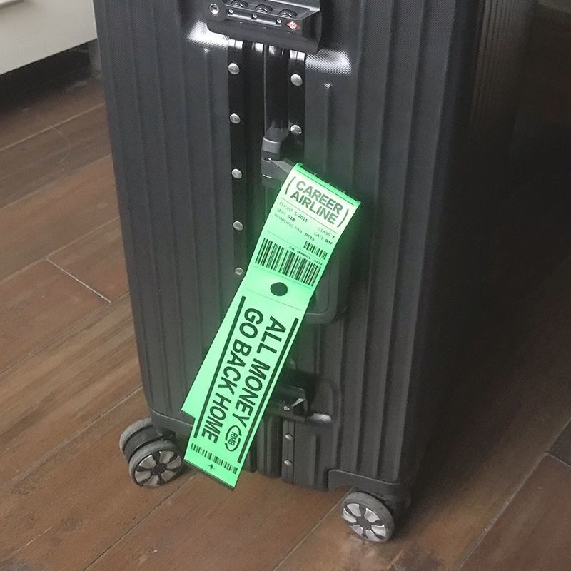 بطاقات تعريف للأمتعة، ليست لحق - مراجعة Travel Luggage Set وسعره
