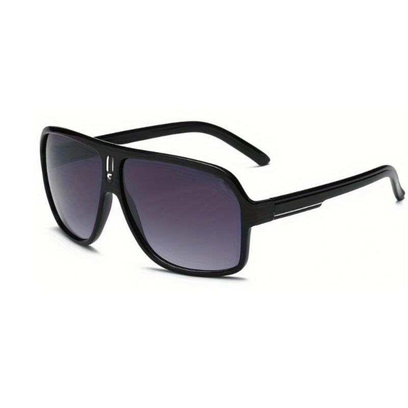 نظارات عصرية كبيرة منحنية على  - مراجعة Sunglasses Uv400 وسعره