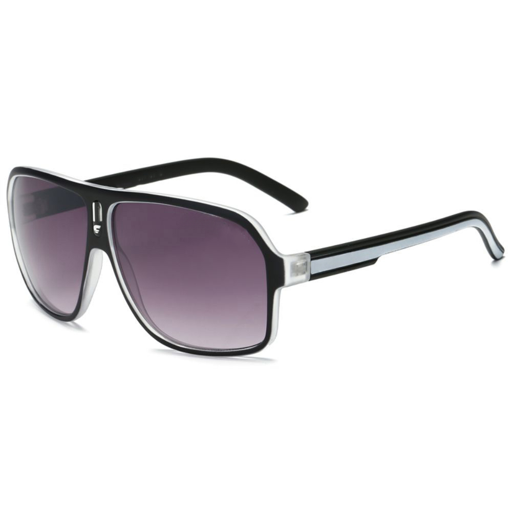 نظارات عصرية كبيرة منحنية على  - مراجعة Sunglasses Uv400 وسعره