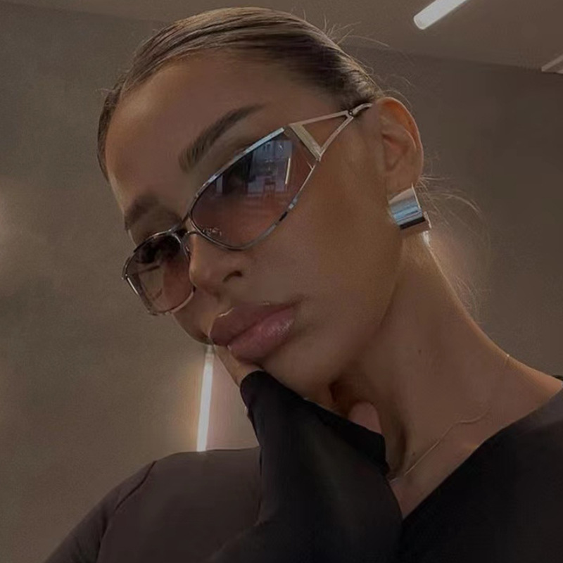 نظارات شمسية جديدة Y2k للنساء  - مراجعة Designer Sunglasses وسعره