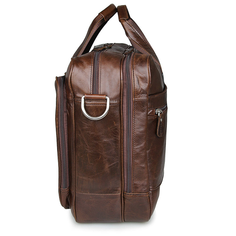 LACHIOUR-حقيبة يد جلدية أصلية  - مراجعة Leather Briefcase وسعره